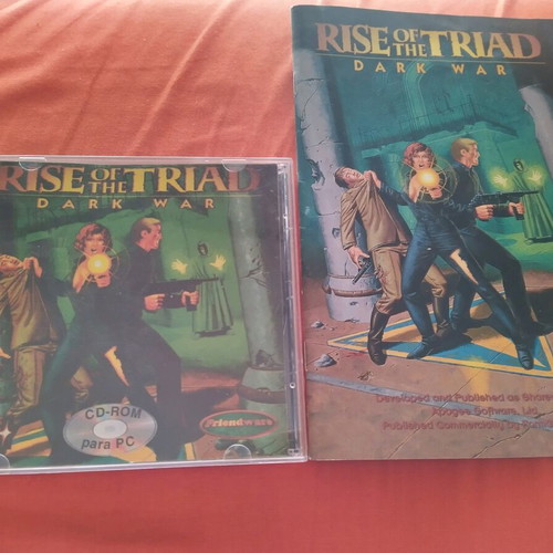 Rise Of The Triad PC like new, rare Spanish edition