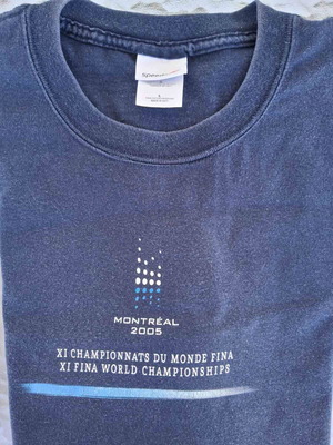 Speedo Montreal 2005 FINA World Championships Official T-shirt like new