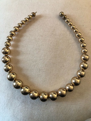 Hairband with gold beads like new