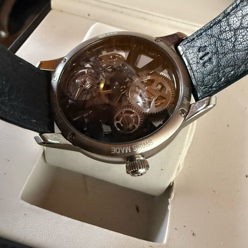 Maurice Lacroix Squelette Masterpiece MP7228 wristwatch like new