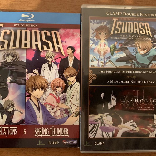 Tsubasa 'RESERVoir CHRoNicle' collector's box set DVD Blu Ray used