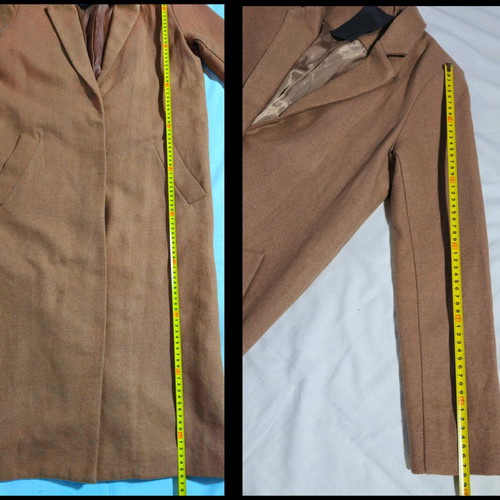 Vintage Minimum wool blend long coat like new, camel color