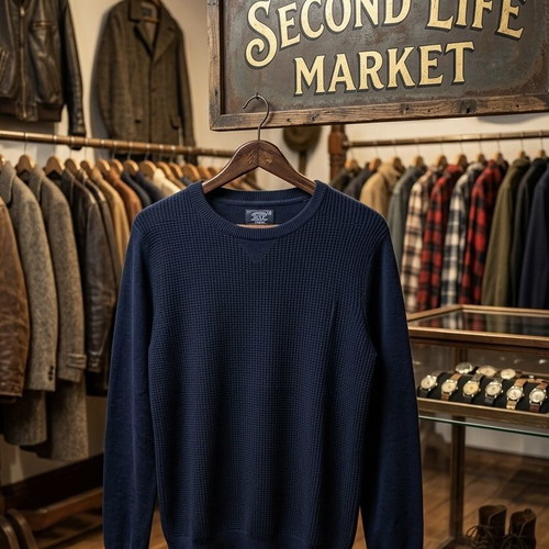 Blue Menswear Blouse used, size M