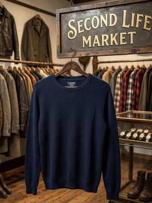 Blue Menswear Blouse used, size M