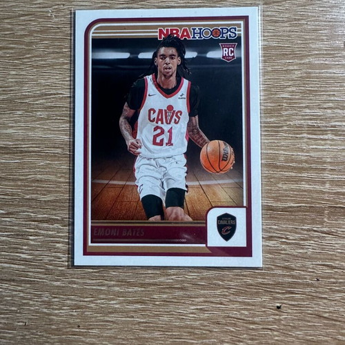 Emoni Bates Rookie Card 2023-24 Panini NBA Hoops like new