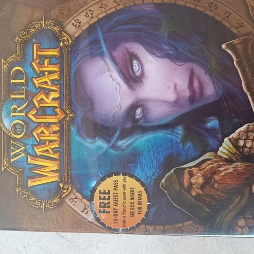 World of Warcraft PC game disc