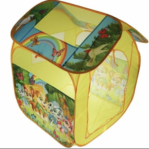 Kids Play Tent House with Puppies like new, 3+ years