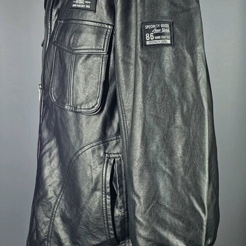 Bomber jacket Infinity XL black like new