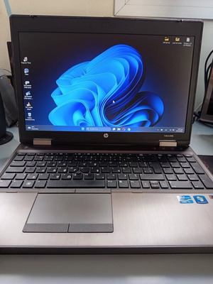 Laptop HP ProBook 6560b μεταχειρισμένο με i5, 8GB RAM, SSD 128GB, Windows 11 Pro