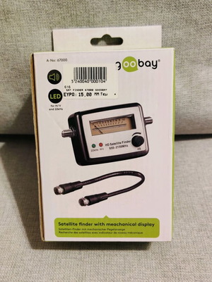 Satellite Finder Goobay new unused