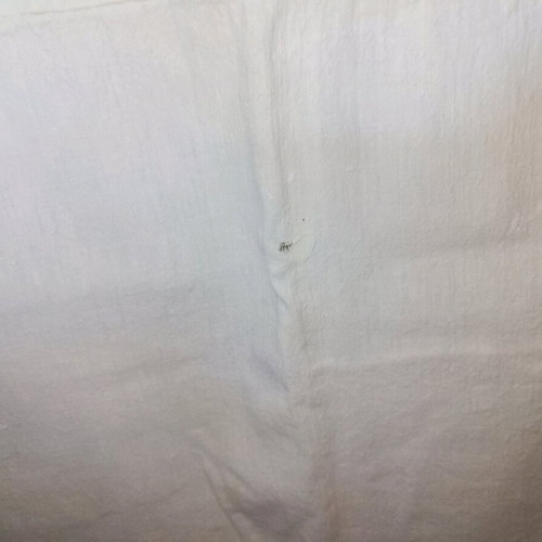 Woven loom tablecloth used with damages 1.43x1.58