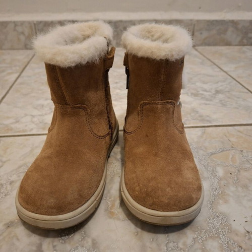 Geox kids boots like new, size 24, beige brown