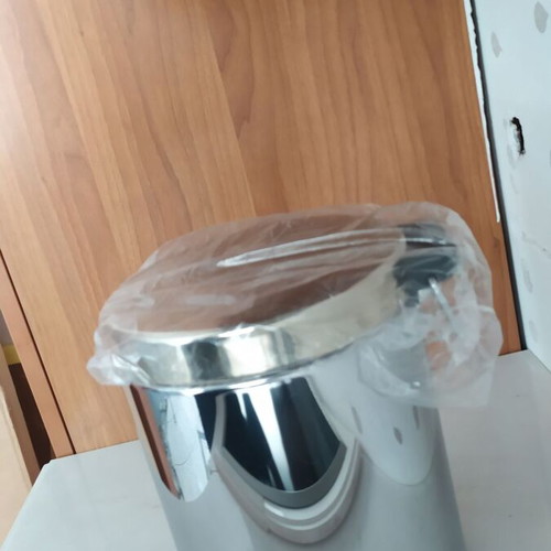 Geesa bathroom waste bin chrome gold heavy-duty new 5 l