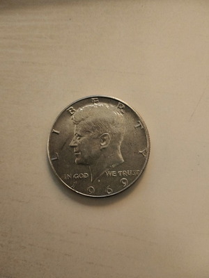 Νόμισμα John F. Kennedy half dollar 1969