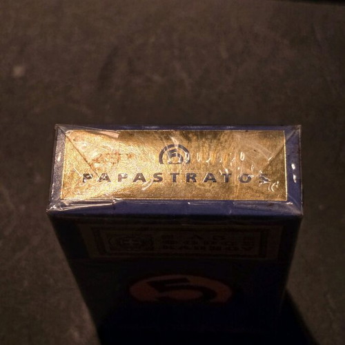 Papastratos "5" Fine American Blend Cigarette Pack New