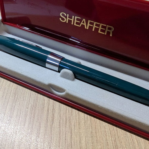 Fountain pen Sheaffer Triumph Imperial 1994 green like new