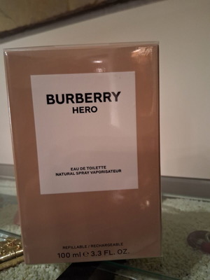 Burberry Hero Eau de Toilette 100ml new, authentic men's fragrance