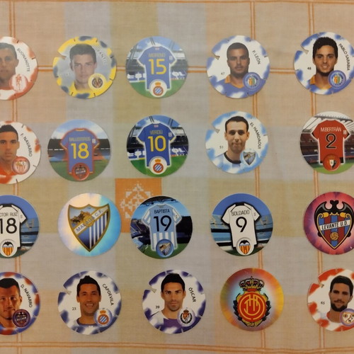 LaLiga 2012-2013 Tazos new, full set
