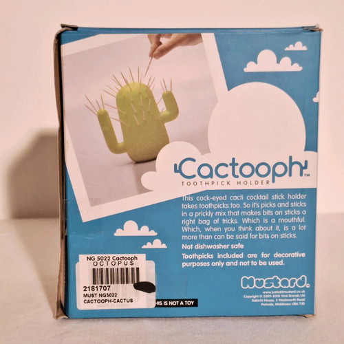 cactus toothpick holder