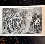  Γκραβουρα του 1880 Marching to Brighton