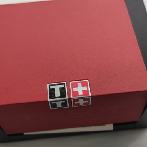 Tissot 1853 Chronograph μαύρο πορτοκαλί Swiss Made καινούργιο