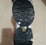 Luigi sneakers like new with adjustable laces, size 37, white and purple