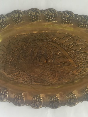 Copper tray used from Konitsa