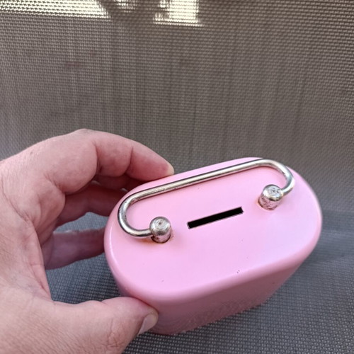 Metal collectible piggy bank Hellenic Postbank
