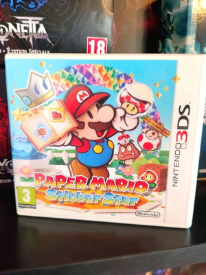 Paper Mario Sticker Star 3DS σαν καινούργιο πλήρες