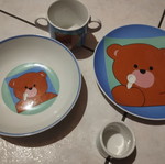 Ionia children's dinner set used