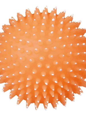 Trixie Spiky Ball Phosphorescent with Sound 10cm New