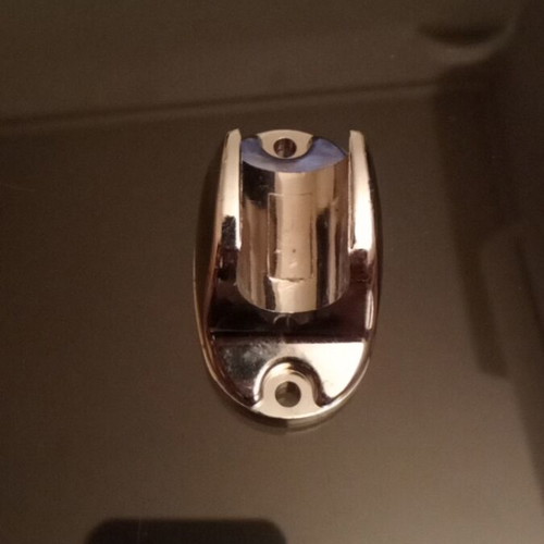 Showerhead Holder chrome plastic like new