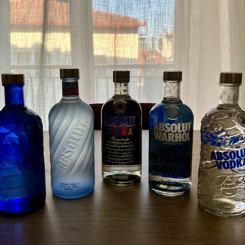 Absolut Vodka Limited Edition Collection of 20 Sealed Bottles