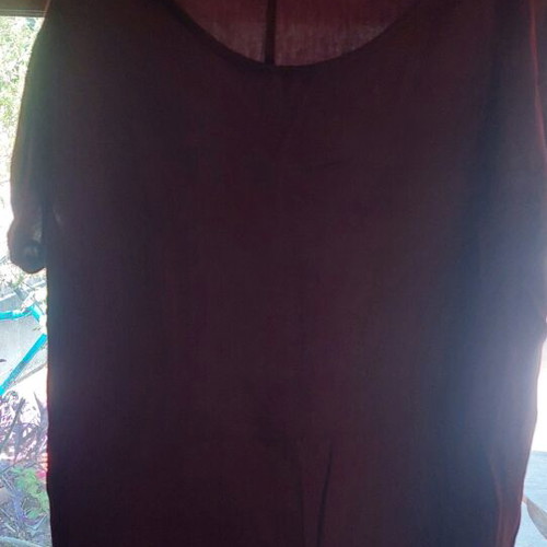 Dress H&M burgundy L like new, straight cut