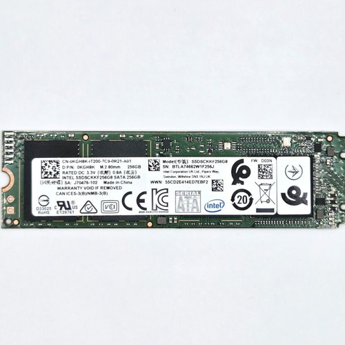 Intel SSDSCKKF256G8 SATA SSD 256GB M.2 2280 like new