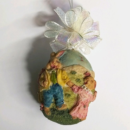 Easter Decoration Set like new, handmade eggs and butterfly