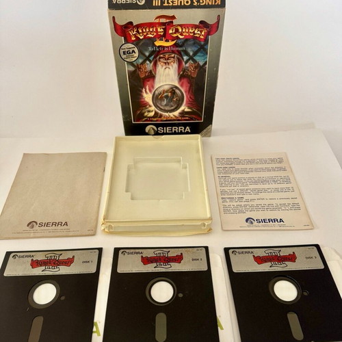 Kings Quest III To Heir Is Human PC παιχνίδι μεταχειρισμένο, περιπέτεια