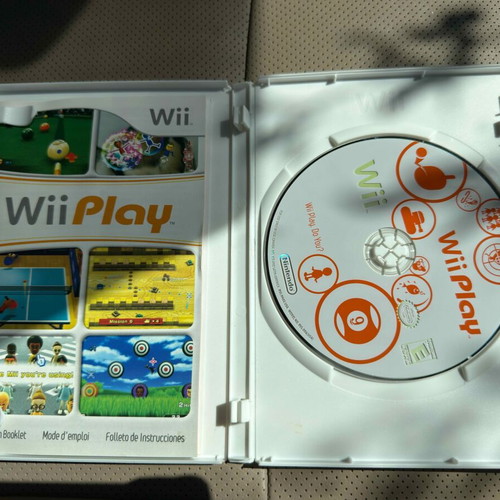 Nintendo WiiPlay game for Nintendo Wii, NTSC version