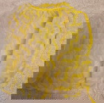 Barbie Pretty Changes φούστα κίτρινη λευκή διαφανής με κορδόνι 1978 νέα