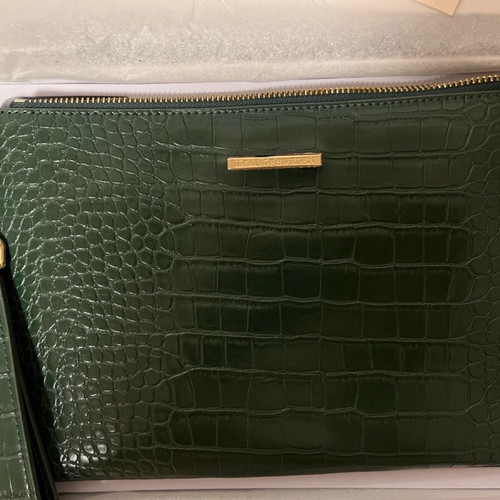 Croco handbag iDeal Of Sweden used, green