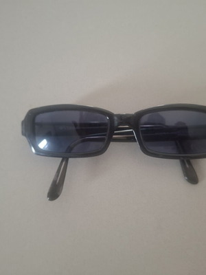 Vogue Vintage Sunglasses VO 2208-S Used, Narrow Rectangular Blue