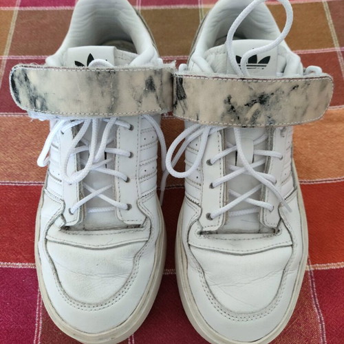 Adidas Forum ladies sneakers used, size 37, white
