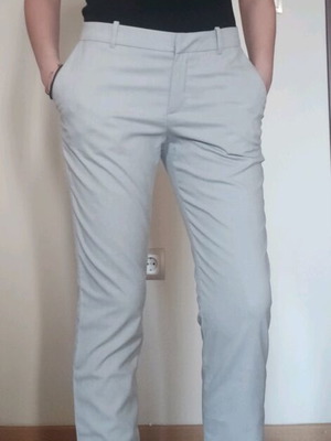 H&M γκρι παντελόνι no 36