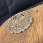 Crystal decorative ashtray