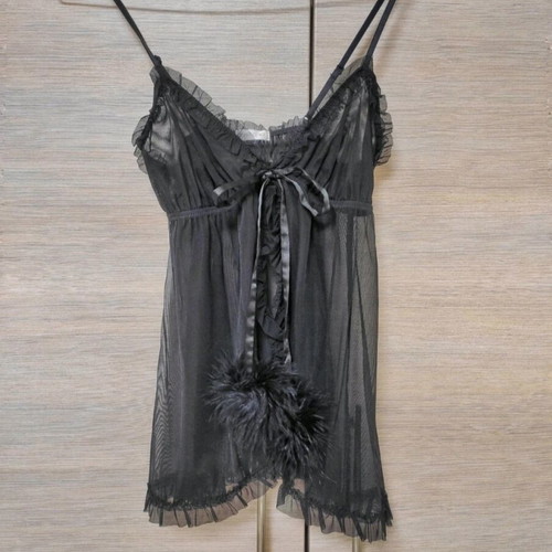 sexy bridal lingerie uk Buy Wicked Sheer Unlined Lace-Trim Babydoll Set, Black - Order Babydolls  online