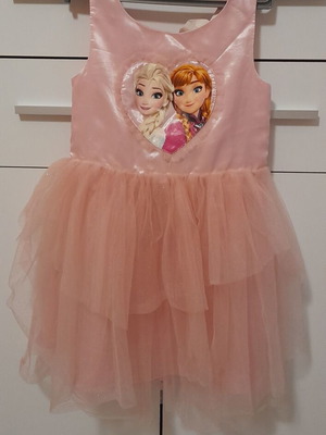 Φόρεμα Frozen H&M ροζ μεταχειρισμένο για 5-6 ετών κορίτσι