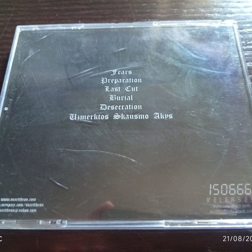 Svartthron CD, metal