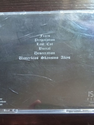 Svartthron CD, metal