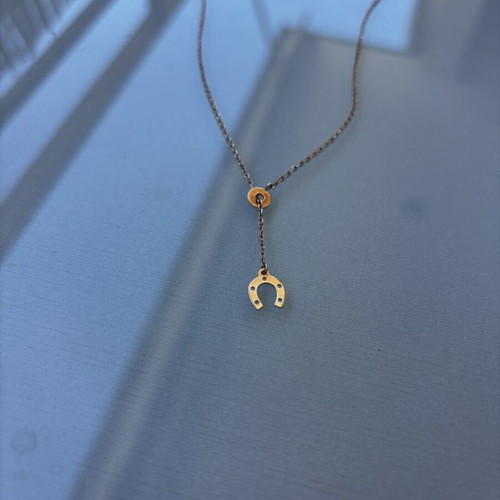 Horseshoe Necklace like new