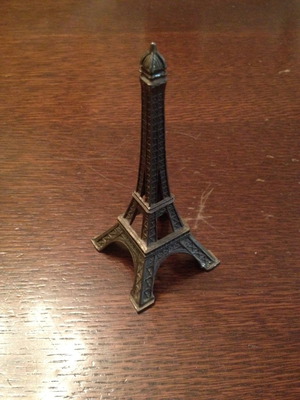 Μπρούτζινος μίνι πύργος Aifel μεταχειρισμένος